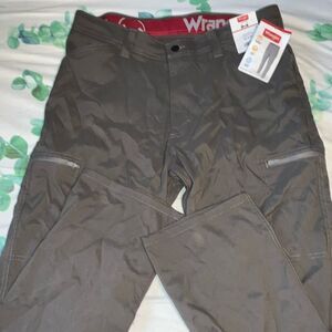 Wrangler Men's Dark Gray Straight-Fit Jeans Pants Size 34x30 Brand New with Tags